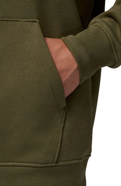 Кофта чоловіча Jordan Essentials Fleece Hoodie S Хакі FD7545-222 - зображення 5