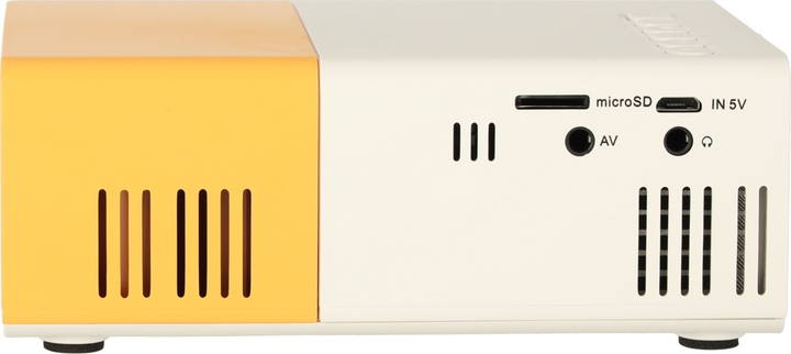 Projektor KIK KX3913 LED TFT LCD Biało-pomarańczowy (5903039749108) - obraz 5