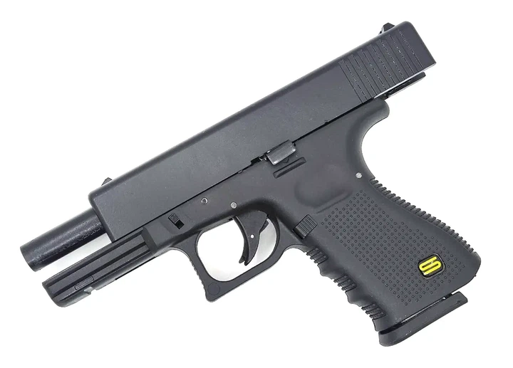 Стартовый пистолет SUR G17-BRT black с доп. магазином (Glock 17) - изображение 2