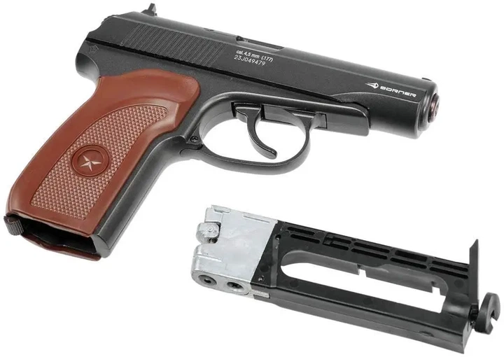 Пневматический пистолет Borner PM 49 Blowback (Пистолет Макарова, металл) - изображение 4