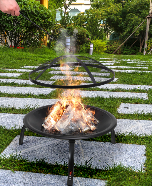 Palenisko ogrodowe LUND stalowe ze składanymi nóżkami 56 x 39 cm 99912 (5906083093357) - obraz 12