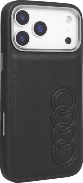 Etui plecki Audi TT Synthetic Leather MagSafe do Apple iPhone 17 Pro Max Black (AU-TPUPCIP17PM-TT/D1-BK) - obraz 2