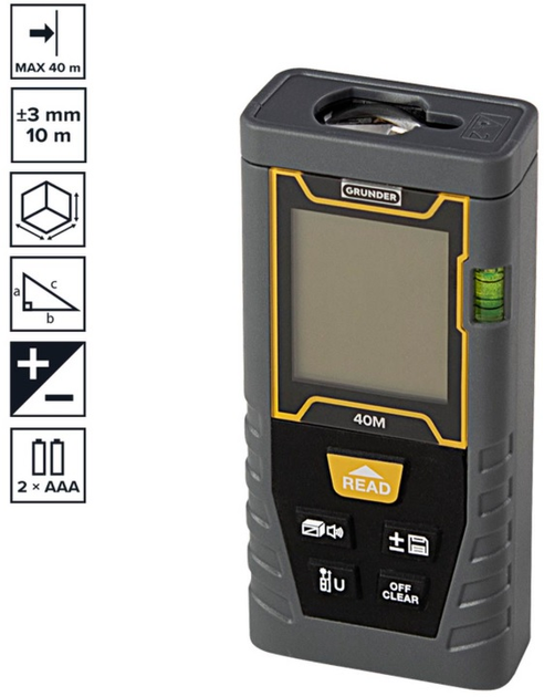 Dalmierz Grunder L40 0.05–40 m (4772013343769) - obraz 3