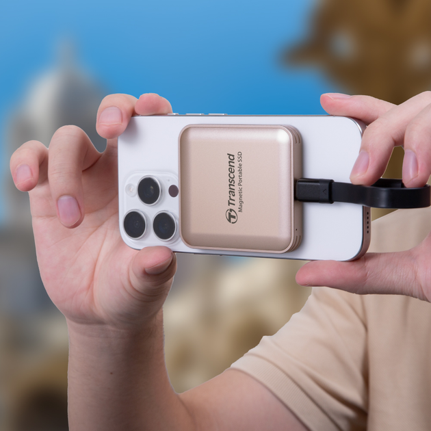 SSD диск Transcend ESD420 1TB USB Type-C 3D NAND TLC Gold (TS1TESD420G) - зображення 13