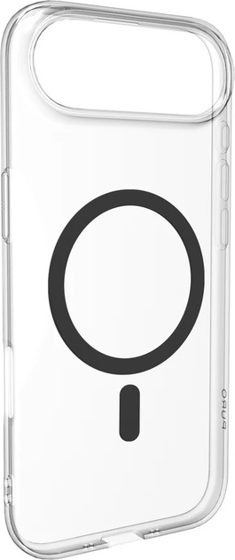 Etui Puro Lite Mag do Apple iPhone Air Black/Transparent (8018417527210) - obraz 1