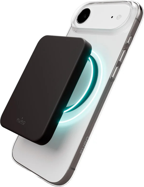 Etui Puro Lite Mag do Apple iPhone Air Black/Transparent (8018417527210) - obraz 8