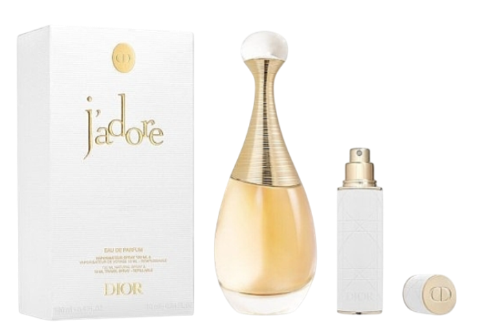 Набір для жінок Парфумована вода Dior Jadore Parfum d'Eau Edp 100 мл + Мініатюра 10 мл (3348901750103) - зображення 1
