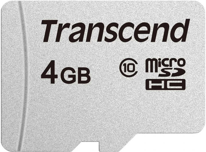 Карта пам'яті Transcend microSDHC 4GB Class 10 (TS4GUSD300S) - зображення 1