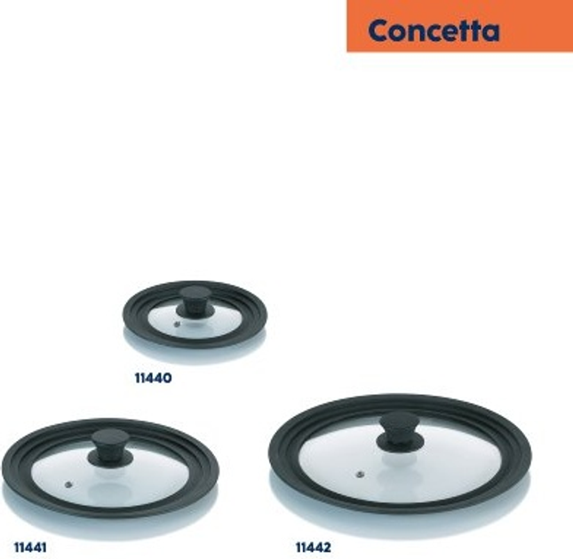 Кришка Kela Concetta скляна 27 см (4025457114410) - зображення 4