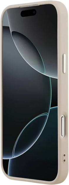 Панель Guess Triangle Logo MagSafe для Apple iPhone 17  Pro Pink (3666339515379) - зображення 5