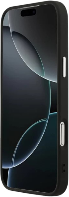 Панель Guess Triangle Logo MagSafe для Apple iPhone 17 Pro Max Black (3666339515225) - зображення 5