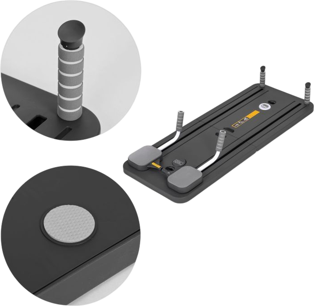 Wielofunkcyjna deska do ćwiczeń ModernHome by Multistore składana GB-PL-01 (5905817008018) - obraz 7