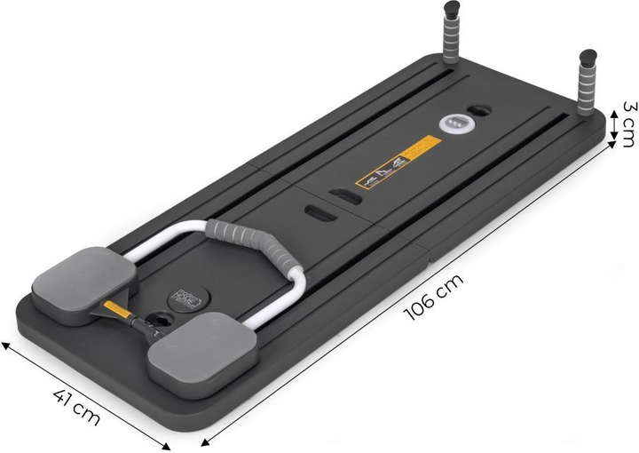 Wielofunkcyjna deska do ćwiczeń ModernHome by Multistore składana GB-PL-01 (5905817008018) - obraz 11