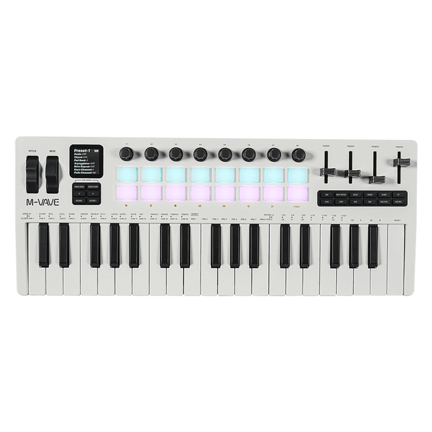 DTM・DAW M-VAVE SMK-37 Pro M-VAVE SMK-37 PRO Midi Клавиатура – фото, отзывы, характеристики в