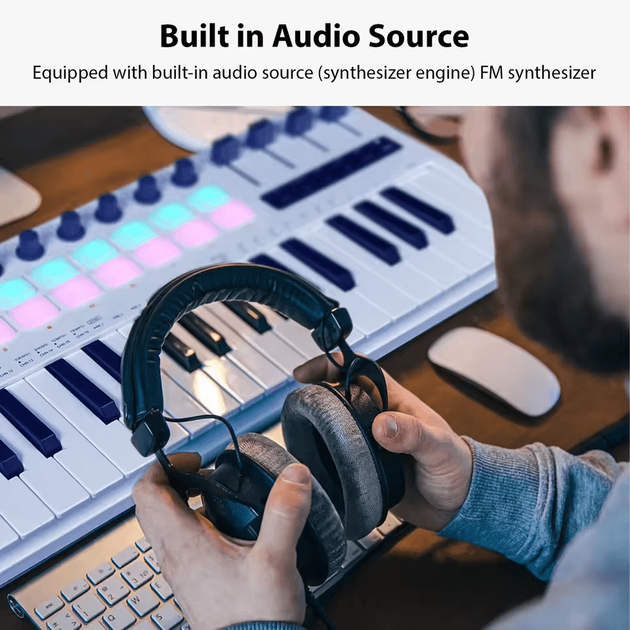 M-VAVE SMK-37 PRO Midi Клавиатура – фото, отзывы, характеристики в