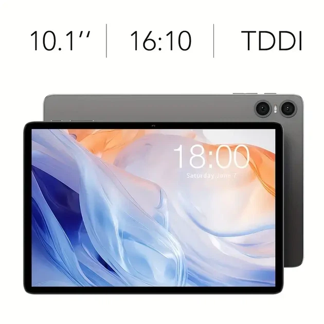 Планшет Teclast P30 (TLC005) 4/128 ГБ, 10.1" IPS, Wi-Fi, Android 14, Бірюзовий, у комплекті клавіатура та чохол - зображення 6