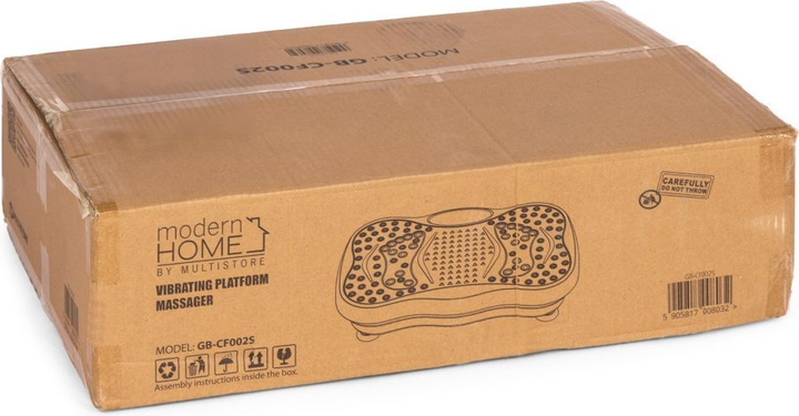 Вібраційна платформа ModernHome by Multistore з еспандерами та пультом GB-CF002S (5905817008032)  - зображення 11