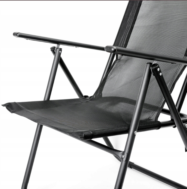 Krzesło turystyczne Platinet PCC1047 składane kempingowe z oparciem (5907595461405) - obraz 2