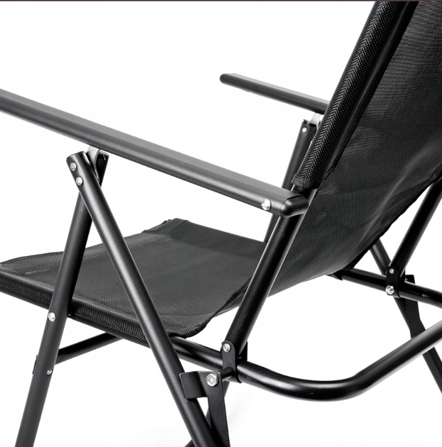 Krzesło turystyczne Platinet PCC1047 składane kempingowe z oparciem (5907595461405) - obraz 3