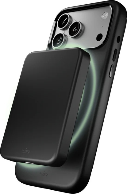 Etui Puro Icon Mag Pro do Apple iPhone 17 Pro Max Black (8018417525797) - obraz 6