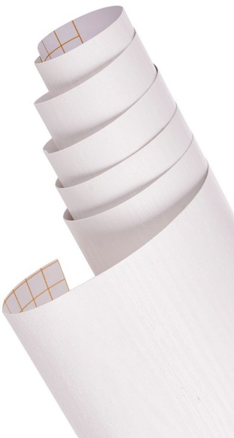 Самоклеюча плівка Ikonka 1.22 x 50 м Білий дуб (5903039728189) - зображення 1