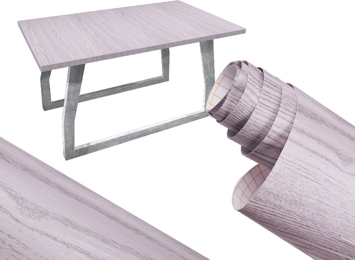 Самоклеюча плівка Ikonka 1.22 x 50 м Дуб сріблясто-сірий (5903039728172) - зображення 4