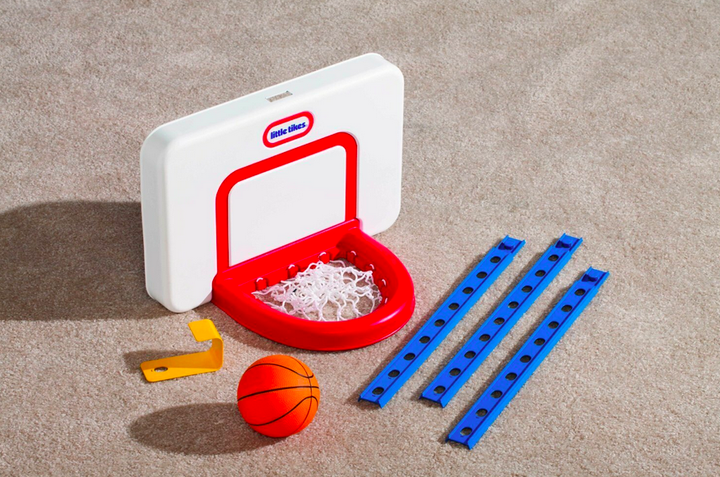 Zestaw do gry w koszykówkę Little Tikes TotSports Attach and Play Basketball 622243MP1G (50743622243) - obraz 2