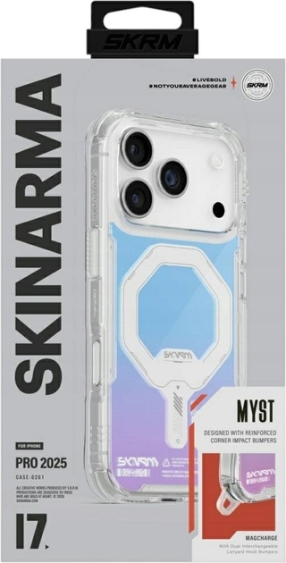 Etui SkinArma Myst do Apple iPhone 17 Pro Hologram (8886461248845) - obraz 4