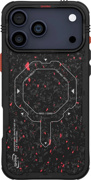Etui SkinArma Vektor do Apple iPhone 17 Pro Black (8886461248906) - obraz 1
