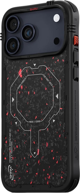 Etui SkinArma Vektor do Apple iPhone 17 Pro Max Black (8886461248913) - obraz 2