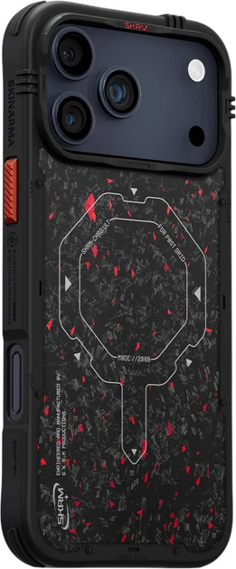 Etui SkinArma Vektor do Apple iPhone 17 Pro Max Black (8886461248913) - obraz 3