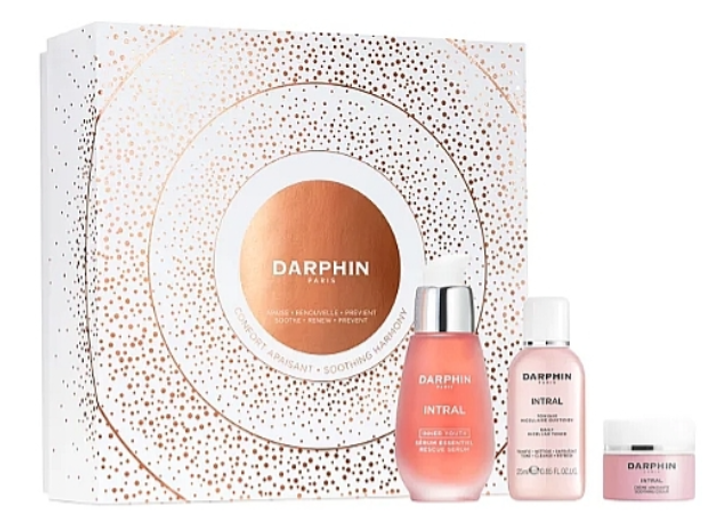 Набір для догляду за обличчям Darphin Holiday Soothing Harmony Сироватка для обличчя 30 мл + Заспокійливий крем 5 мл + Тонік для обличчя 25 мл (882381112530) - зображення 1