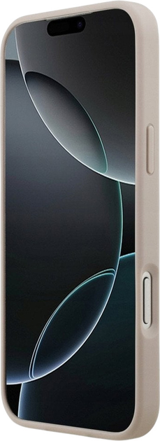 Etui plecki Guess 4G Circle Classic Logo MagSafe do Apple iPhone 17 Pro Max Pink (3666339490072) - obraz 5