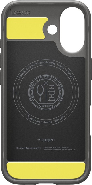 Панель Spigen Rugged Armor Mag MagSafe для Apple iPhone 17 Grey (8800283315004) - зображення 2