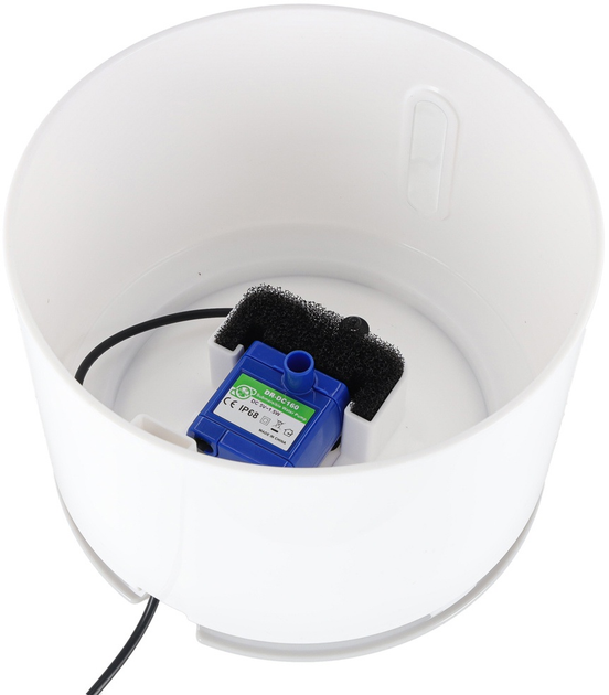 Fontanna dla kotów KIK LED USB 2.4 l filtr czyszczący (0022517437209) - obraz 5