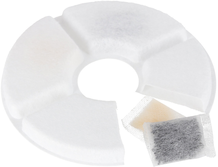 Fontanna dla kotów KIK LED USB 2.4 l filtr czyszczący (0022517437209) - obraz 9