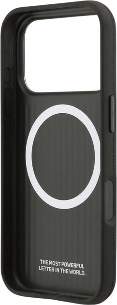 Панель BMW M FW Metal Logo MagSafe для Apple iPhone 17 Pro Max Black (BMHMP17X25PFWSMK) - зображення 7