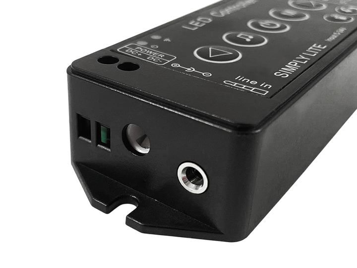 Розумний контролер RGBW RF Music радіо сенсорний Smart LED Wi-Fi 24А 12-24V 6 кнопок - Фото 5 Розумний контролер RGBW RF Music радіо сенсорний Smart LED Wi-Fi 24А 12-24V 6 кнопок - зображення 5