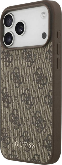 Панель Guess 4G Classic Case для iPhone 17 Pro Max Brown (3666339556174) - зображення 2