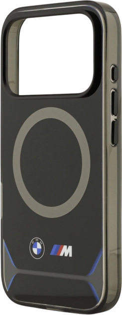 Панель BMW M IML Metal Buttons & Logo MagSafe для Apple iPhone 17 Pro Blue (BMHMP17L25HFGCKB) - зображення 6