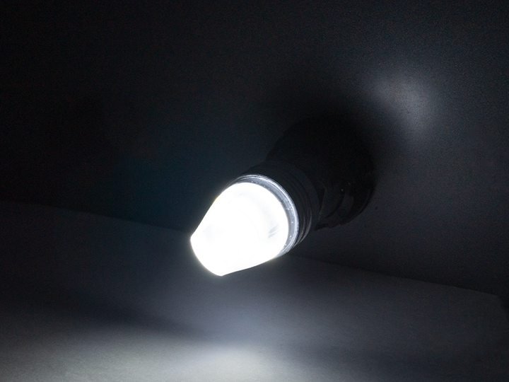 Світлодіодна автолампа T25 P21W (1156) 12В SMD2835-9led білий (35504070) - зображення 2