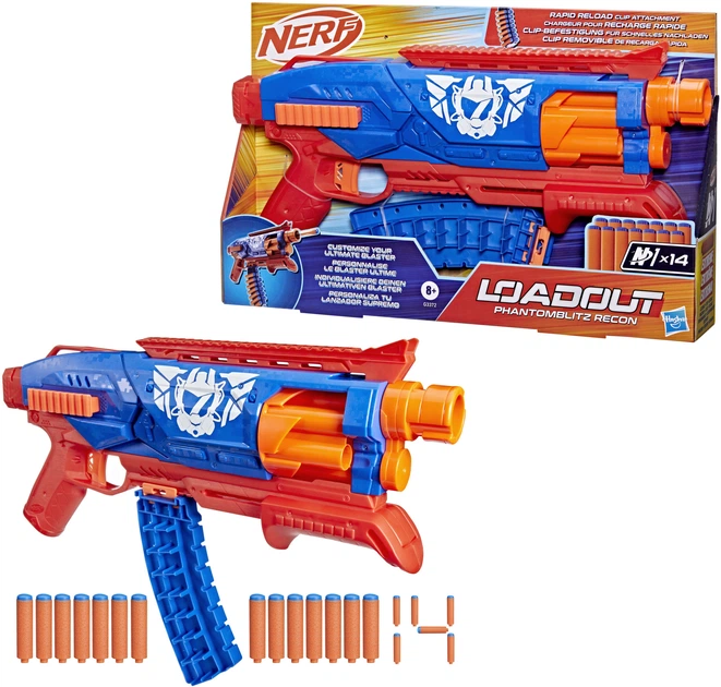 Blaster zabawkowy Hasbro Nerf Loadout Phantomblitz Recon (5010996372307) - obraz 2
