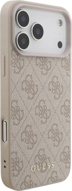 Панель Guess 4G Classic Case для iPhone 17 Pro Max Pink (3666339556259) - зображення 4