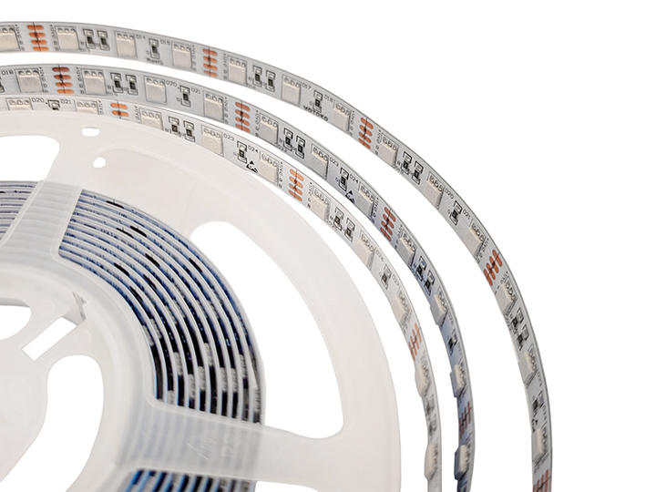 Светодиодная лента MOTOKO 1 м SMD5050 60 LED 12В 14.4Вт/м IP20 RGB - изображение 2