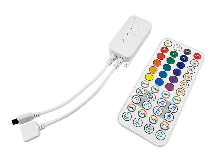 Розумний контролер RGBW 6А 5-24V Tuya Smart LED IR Wi-Fi - Фото 1 Розумний контролер RGBW 6А 5-24V Tuya Smart LED IR Wi-Fi - зображення 1