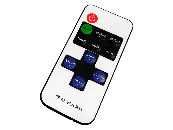 Диммер для светодиодной ленты mini 6A радио 11 кнопок 1 канал - изображение 3