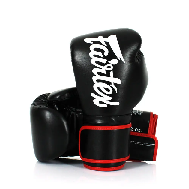 Рукавички боксерські з бинтами Fairtex BGV14 10 унцій, чорні - Фото 6 Рукавички боксерські з бинтами Fairtex BGV14 10 унцій, чорні - изображение 6