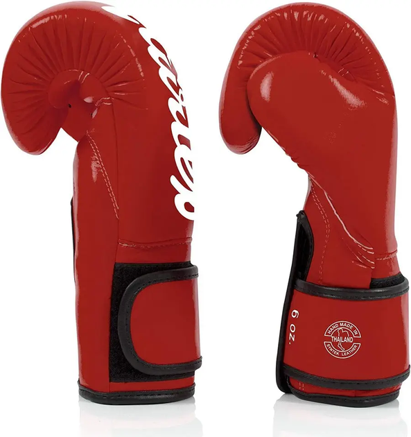Рукавички боксерські з бинтами Fairtex BGV14 16 унцій, червоні - Фото 3 Рукавички боксерські з бинтами Fairtex BGV14 16 унцій, червоні - изображение 3