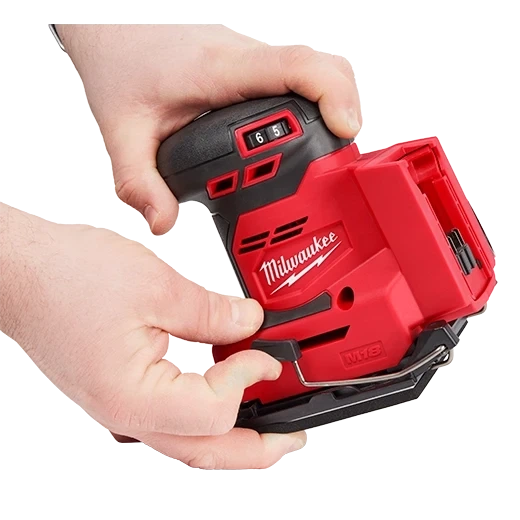 Акумуляторна шліфувальна машина Milwaukee 2649-20 M18 (BQSS-0) - изображение 7