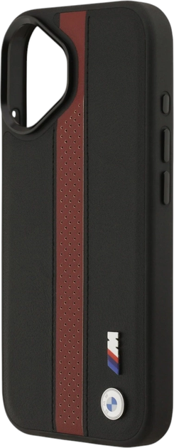 Панель BMW M Perforated Stripe Logo MagSafe для Apple iPhone 17 Red (BMHMP17S25PCPSKR) - зображення 6